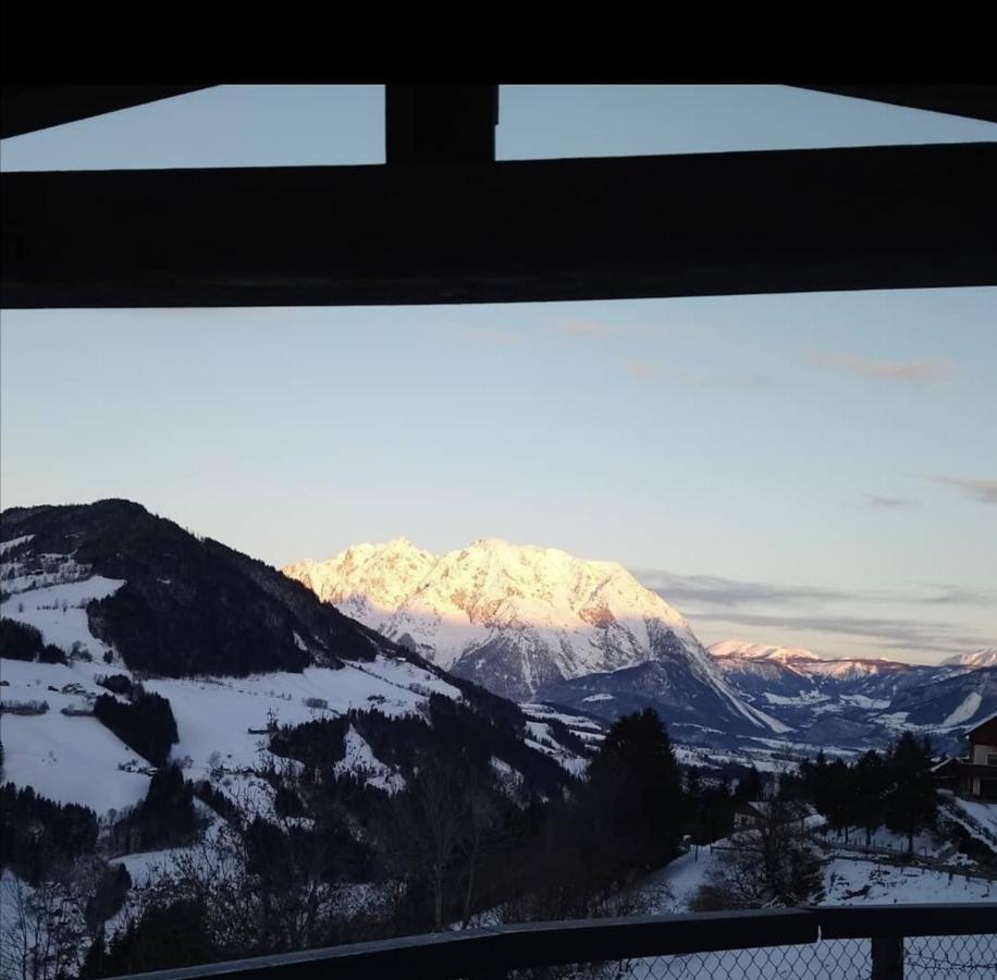 Апартаменты Bergblick Hollnhof Donnersbach Экстерьер фото